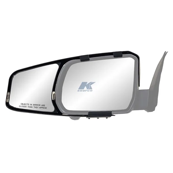 81870 – K-SOURCE Exterior Towing Mirror, Snap On Manual Black Pair - view 2